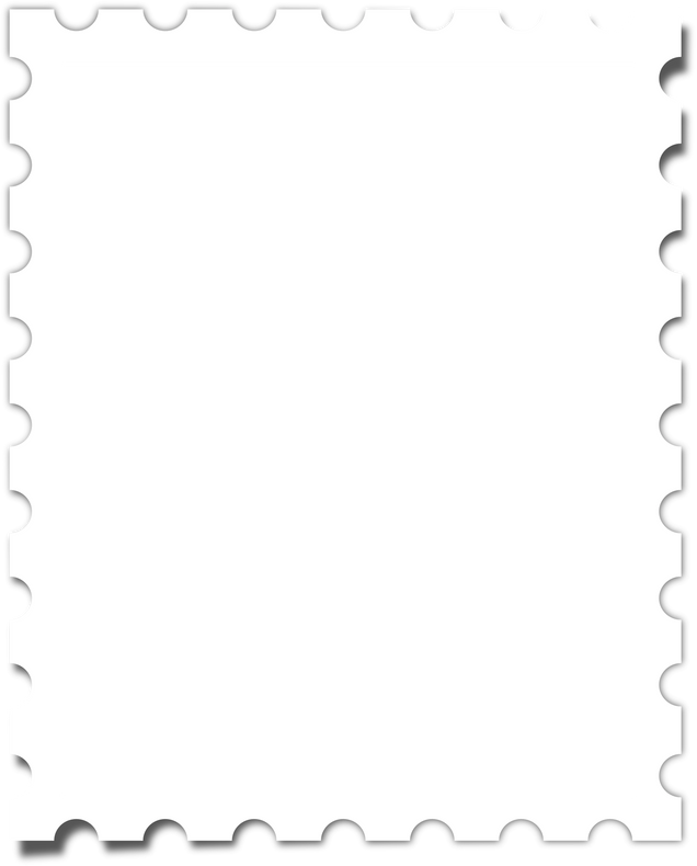 Stamp Border Illustration